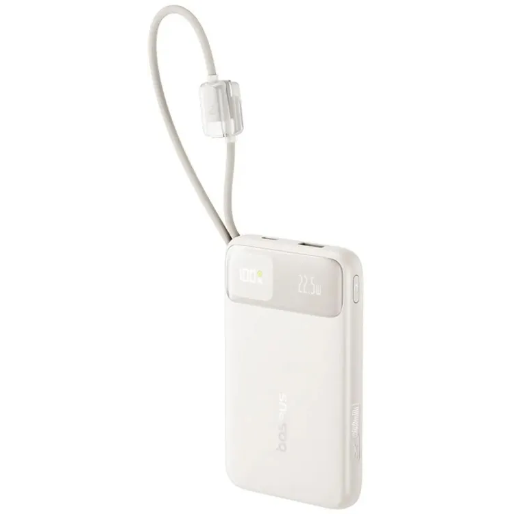 Внешний аккумулятор Baseus EnerFill FC11 10000mAh 22.5W Beige - E0027R05 - фото 2