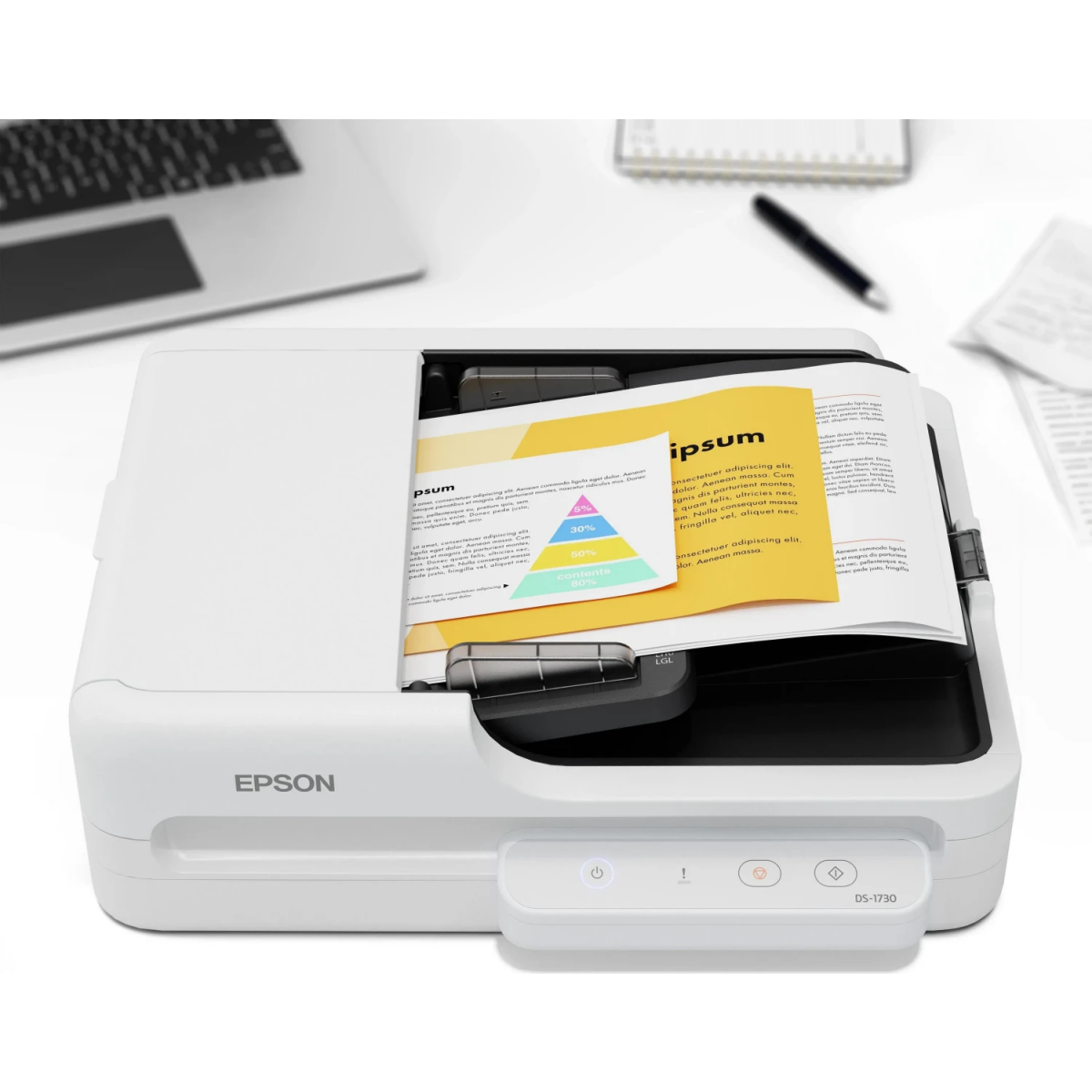 Сканер Epson WorkForce DS-1730 - B11B273402 - фото 4
