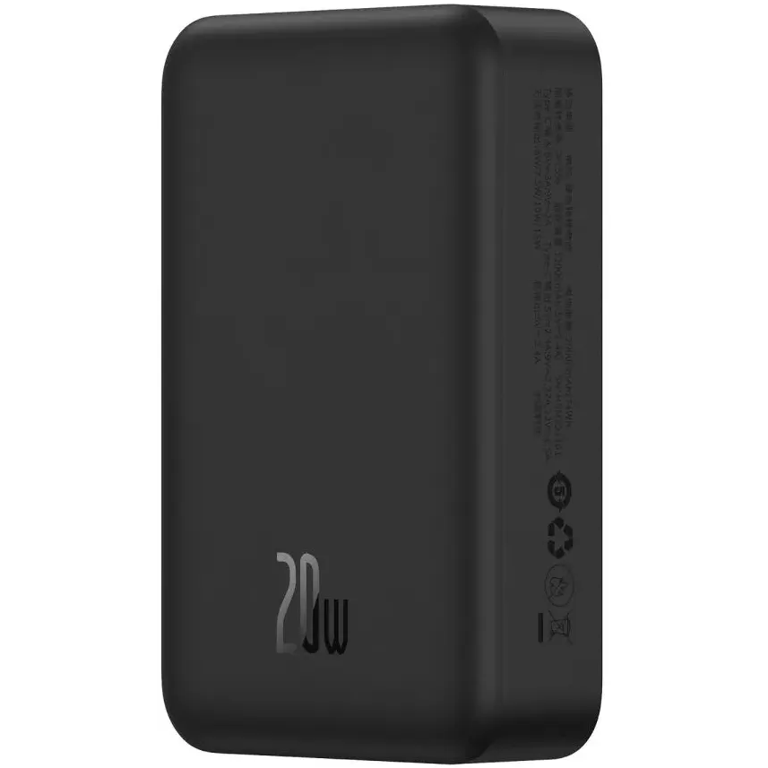 Внешний аккумулятор Baseus EnerFill FM41 Mini 10000mAh 20W Black - E0027T00 - фото 2