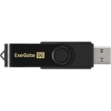 USB Flash накопитель 4GB ExeGate Jet Black (EX302029RUS)