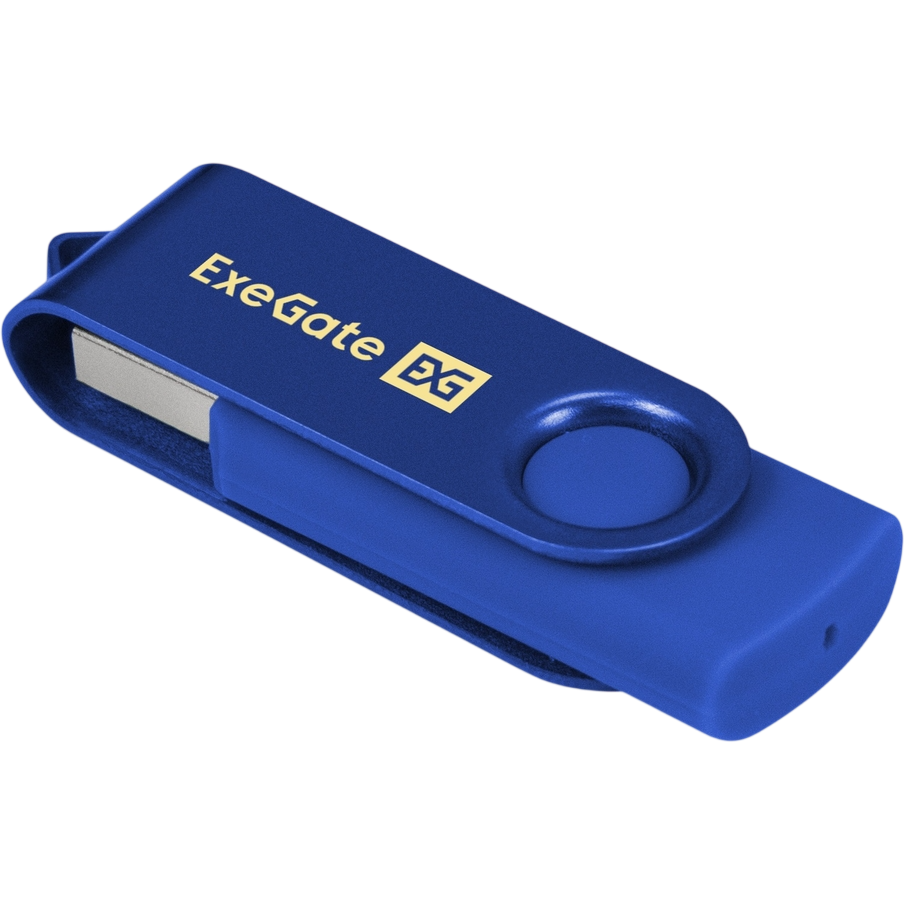 USB Flash накопитель 4GB ExeGate Jet Blue (EX302030RUS) - фото 2