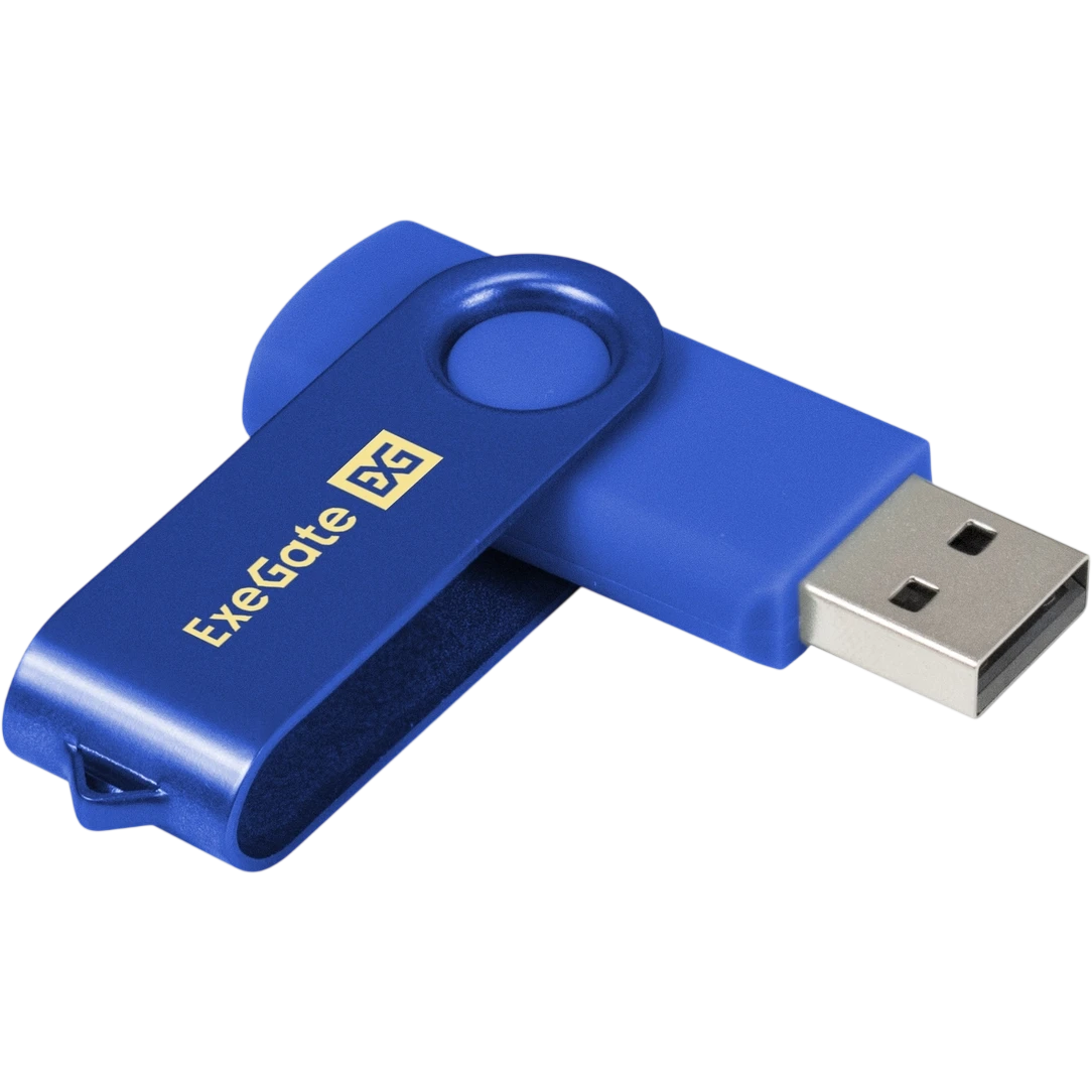 USB Flash накопитель 32GB ExeGate Jet Blue (EX302045RUS)