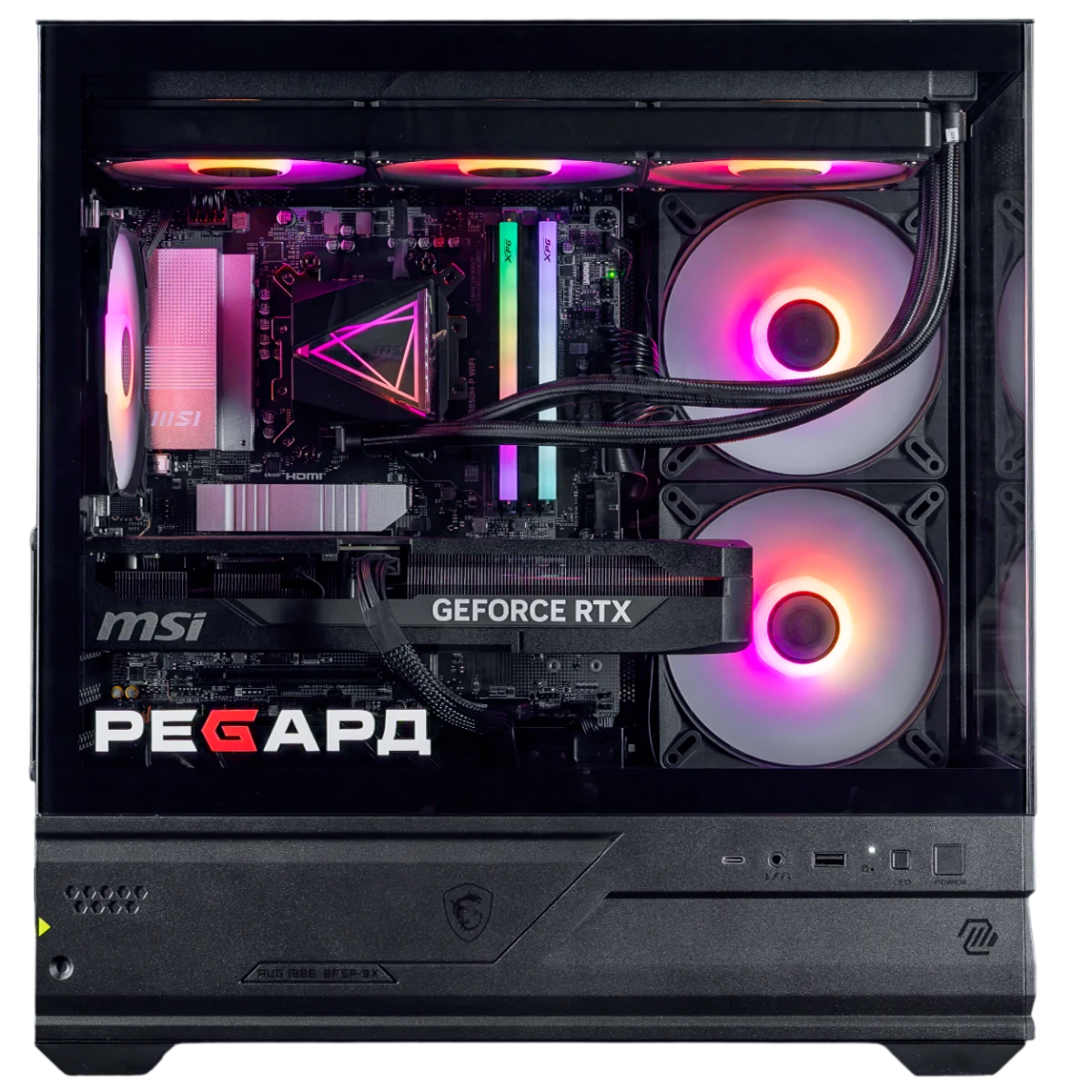 Настольный компьютер DRAGON RYZEN POWERED BY MSI - фото 2