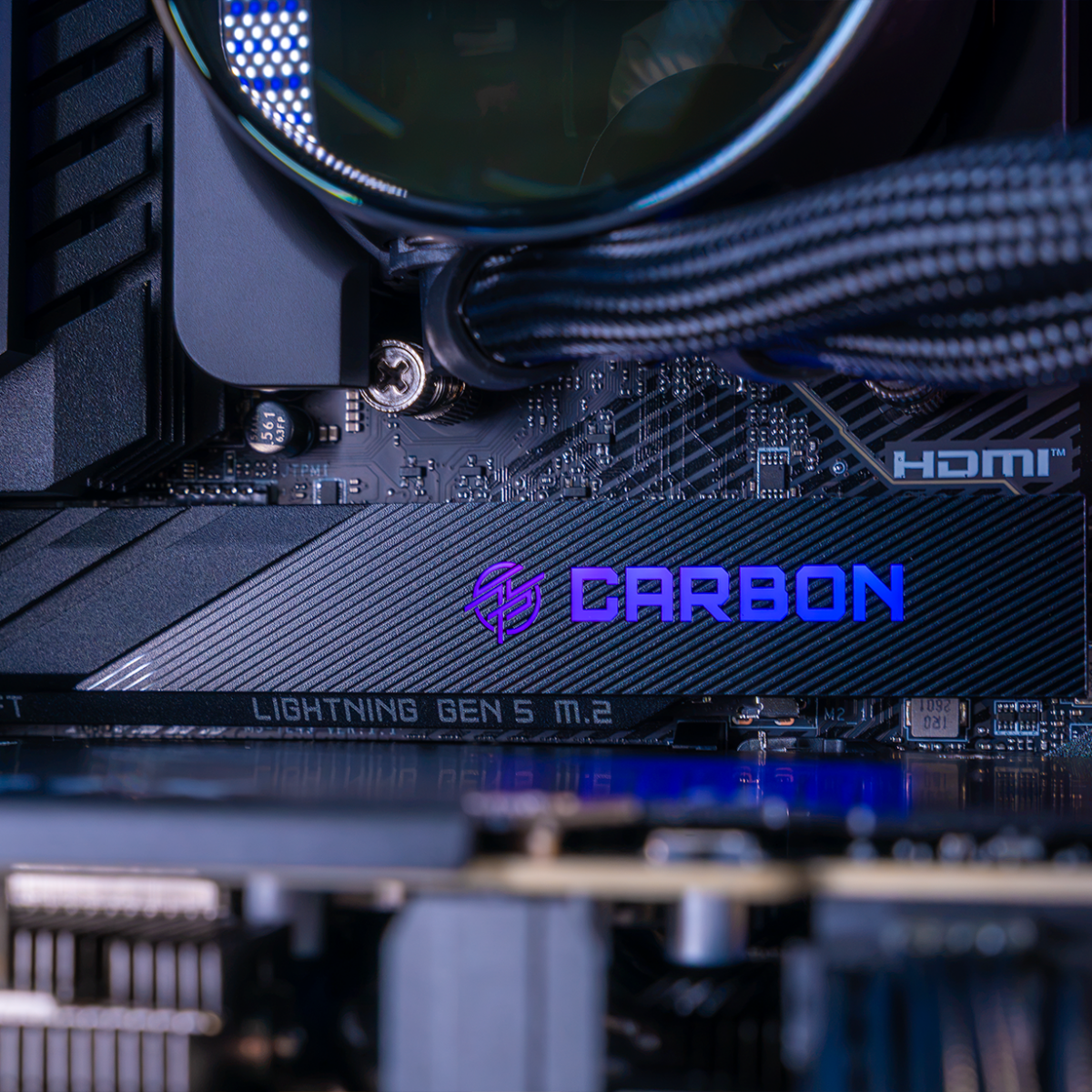 Настольный компьютер CARBON RYZEN POWERED BY MSI - фото 7
