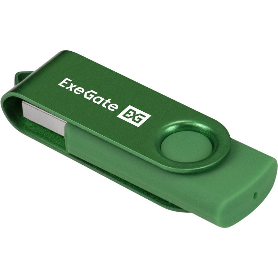 USB Flash накопитель 8GB ExeGate Jet Green (EX302036RUS) - фото 2