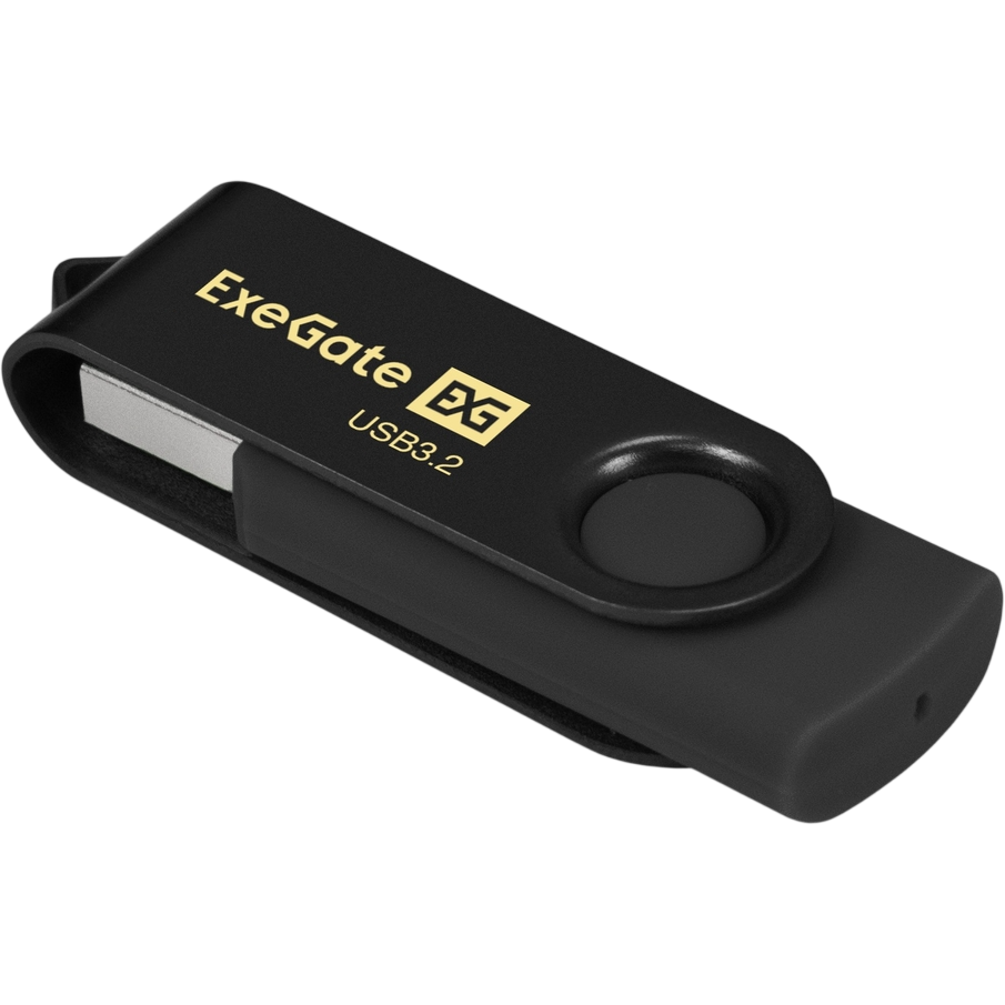 USB Flash накопитель 32GB ExeGate Jet Ultra Black (EX302049RUS) - фото 2