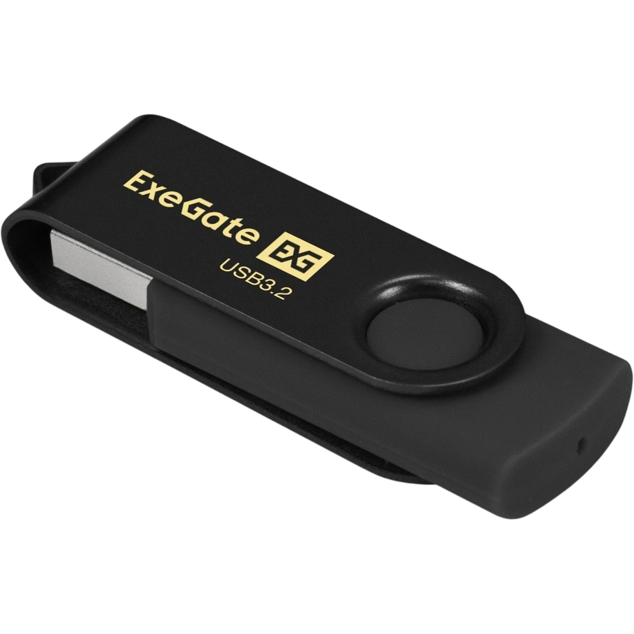 USB Flash накопитель 64GB ExeGate Jet Ultra Black (EX302059RUS) - фото 2