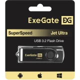 USB Flash накопитель 64GB ExeGate Jet Ultra Black (EX302059RUS)