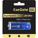 USB Flash накопитель 64GB ExeGate Jet Ultra Blue (EX302060RUS)