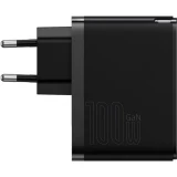 Сетевое зарядное устройство Baseus GaN5 Pro 100W Black + Type-C Cable (CCGP090201)
