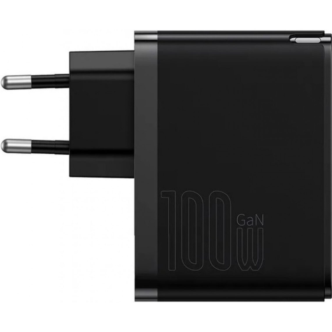 Сетевое зарядное устройство Baseus GaN5 Pro 100W Black + Type-C Cable - CCGP090201 - фото 2
