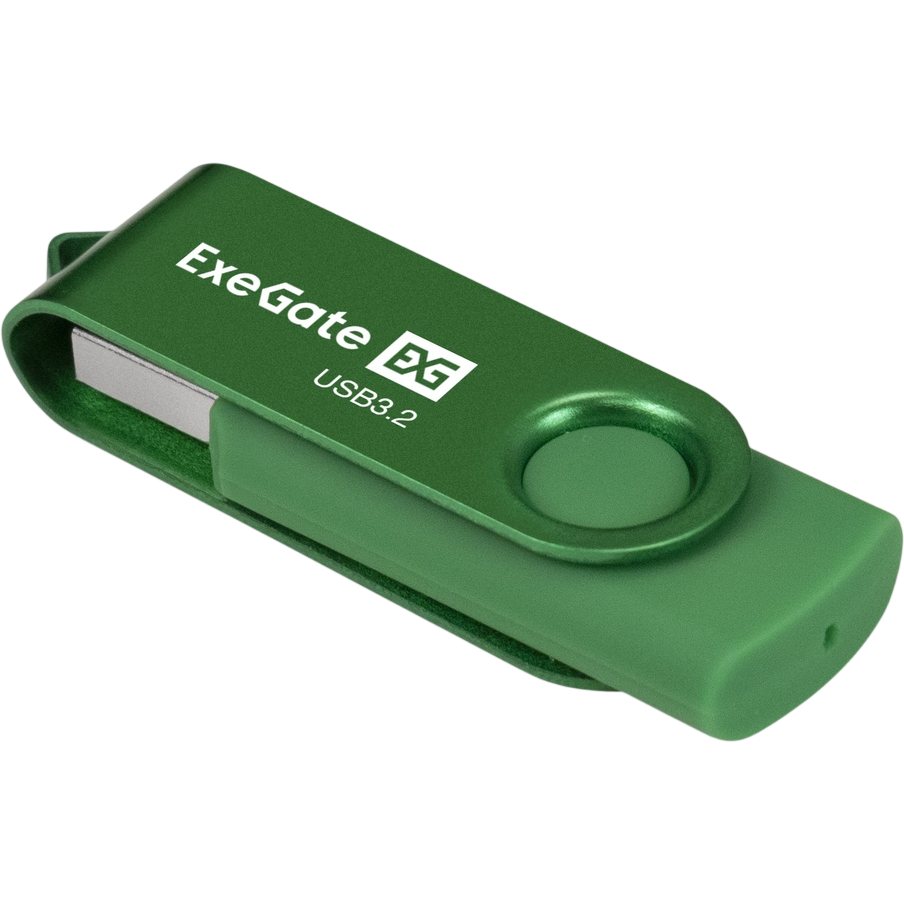 USB Flash накопитель 64GB ExeGate Jet Ultra Green (EX302061RUS) - фото 2
