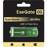 USB Flash накопитель 64GB ExeGate Jet Ultra Green (EX302061RUS)