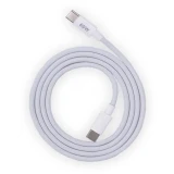 Кабель USB Type-C - USB Type-C, 2м, Zibelino ZDAP-C-C-60W-2M-WHT