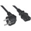 Кабель питания Schuko - C13, 3м, Cabeus PC-186-VDE-1.5-3M
