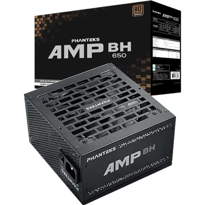 Блок питания 650W Phanteks AMP BH Black (PH-P650BM_BK01) - фото 5