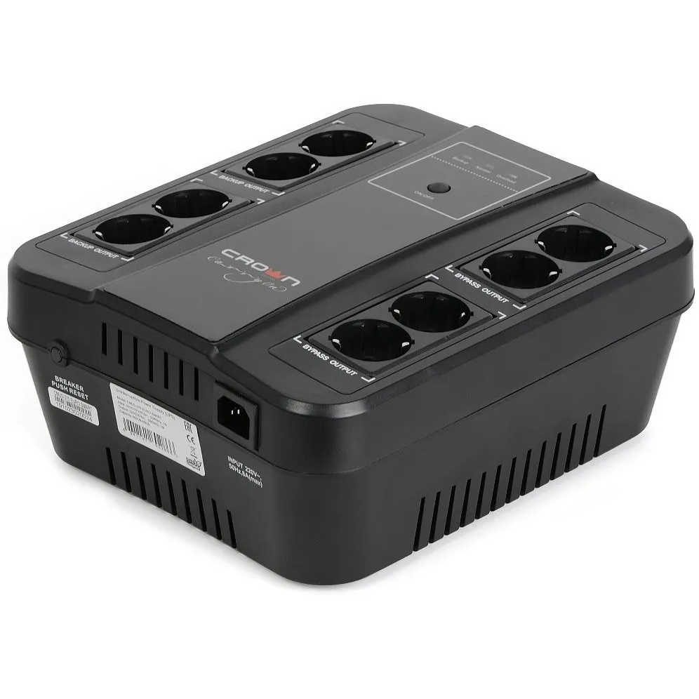 ИБП Crown CMUS-295 Euro Smart - CMUS-295 EURO SMART - фото 2
