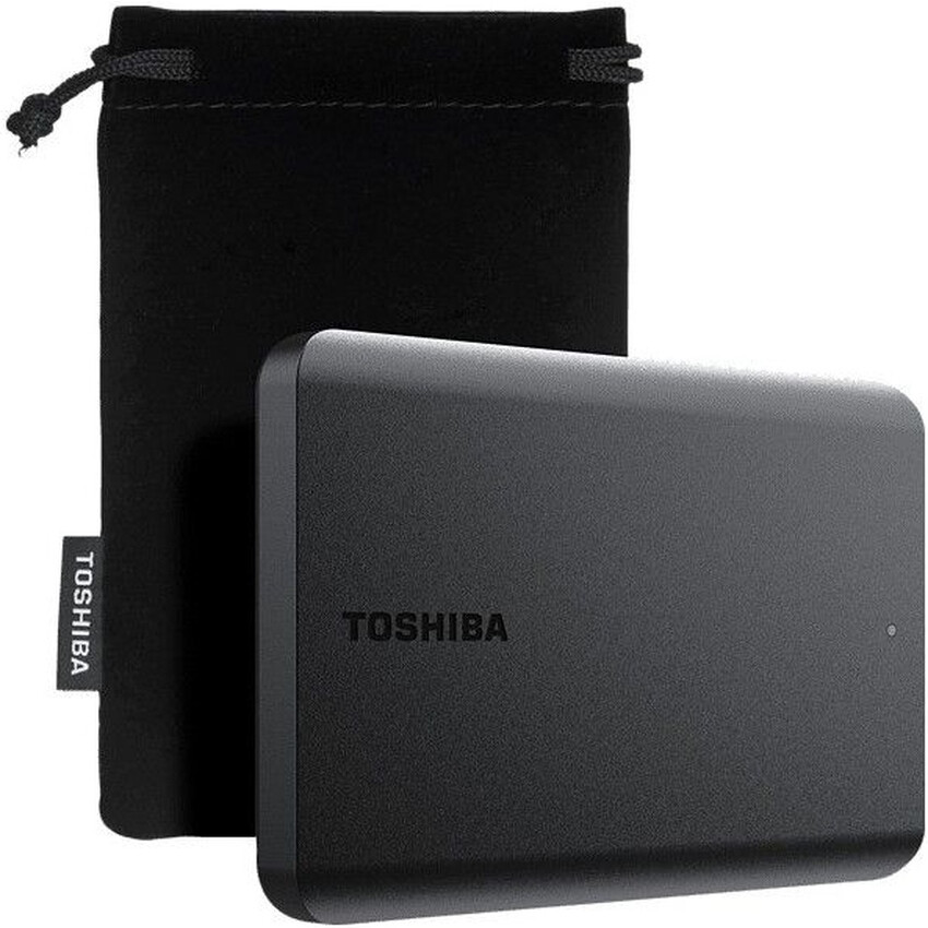 Внешний жёсткий диск 2TB Toshiba Canvio Basics Exclusive Black (HDTB520MK3AA) - фото 3
