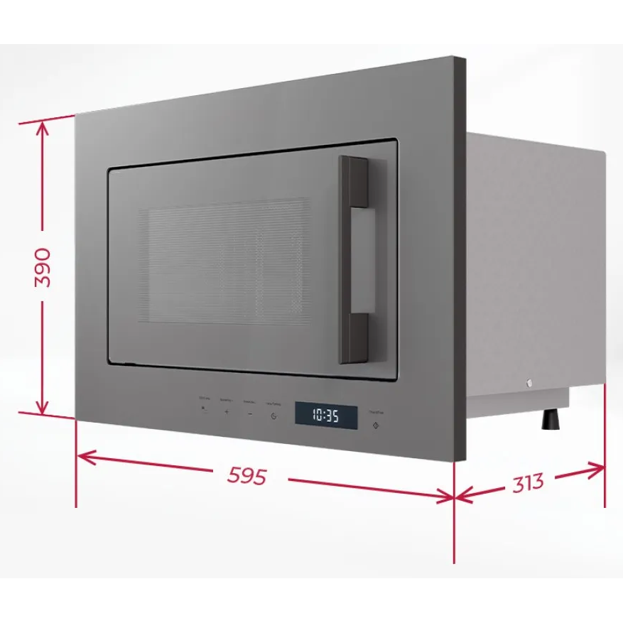 Встраиваемая микроволновая печь LEX BIMO 20.07N Grey - CHVE000033 - фото 4