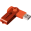 USB Flash накопитель 4GB ExeGate Jet Orange (EX302033RUS)