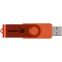 USB Flash накопитель 4GB ExeGate Jet Orange (EX302033RUS) - фото 5