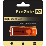 USB Flash накопитель 32GB ExeGate Jet Orange (EX302048RUS)