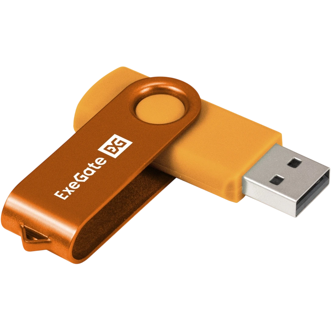 USB Flash накопитель 4GB ExeGate Jet Yellow (EX302032RUS)
