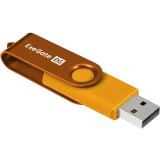 USB Flash накопитель 4GB ExeGate Jet Yellow (EX302032RUS)
