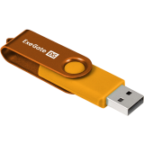 USB Flash накопитель 64GB ExeGate Jet Yellow (EX302057RUS)