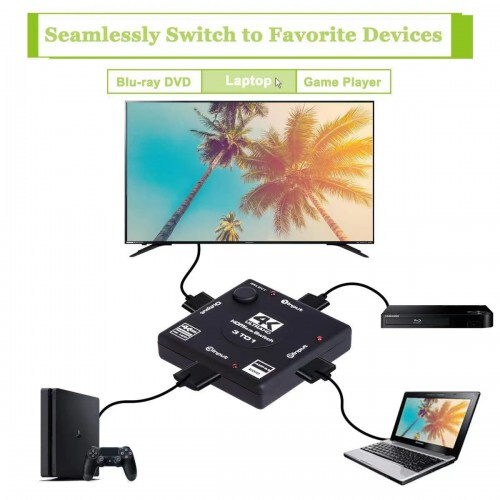 Переключатель HDMI KS-IS KS-340P - фото 3
