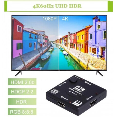 Переключатель HDMI KS-IS KS-340P - фото 4