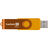 USB Flash накопитель 32GB ExeGate Jet Ultra Yellow (EX302052RUS)