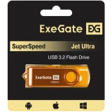 USB Flash накопитель 32GB ExeGate Jet Ultra Yellow (EX302052RUS)