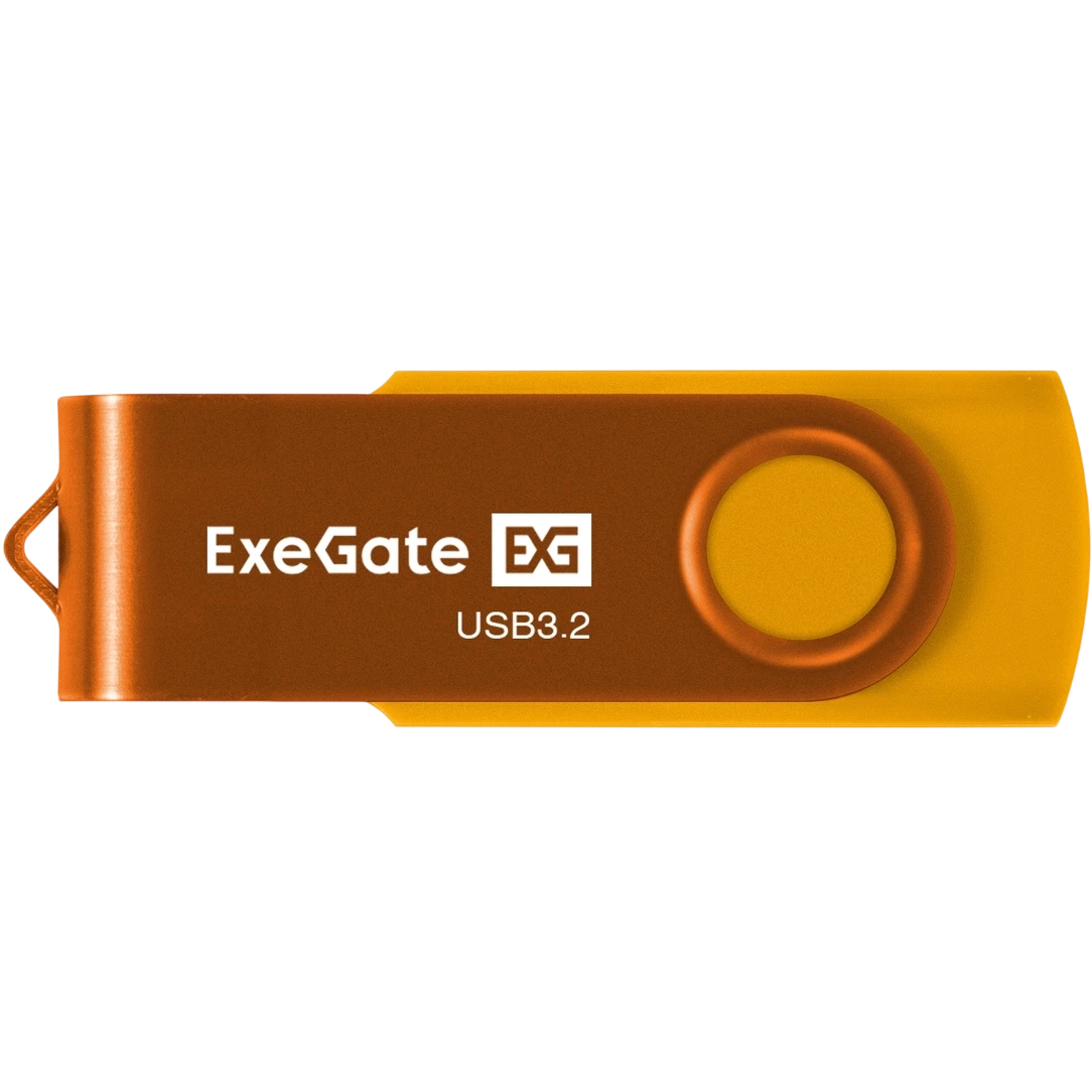 USB Flash накопитель 64GB ExeGate Jet Ultra Yellow (EX302062RUS) - фото 4