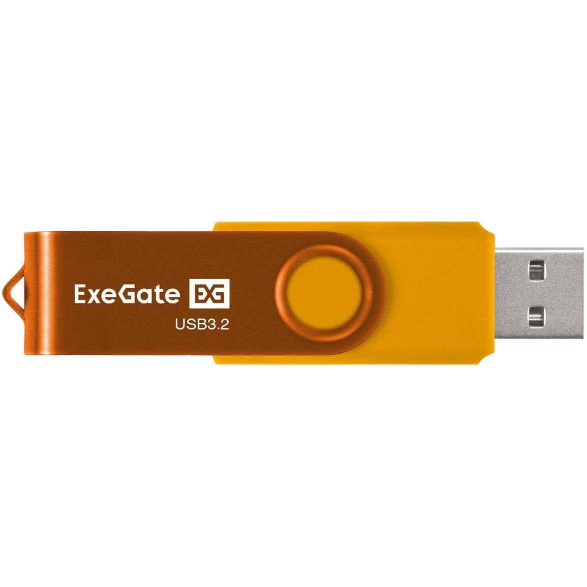 USB Flash накопитель 64GB ExeGate Jet Ultra Yellow (EX302062RUS) - фото 5
