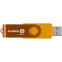 USB Flash накопитель 64GB ExeGate Jet Ultra Yellow (EX302062RUS) - фото 5