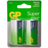 Батарейка GP G-Tech Super Alkaline (D, 2 шт.) (13AA21-2CRSBC2) (4891199226236)
