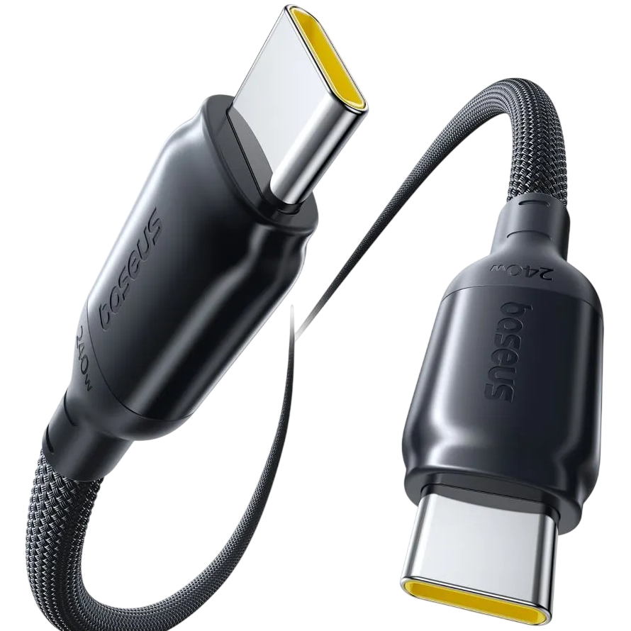 Кабель USB Type-C - USB Type-C, 1м, Baseus E0423300 - фото 2
