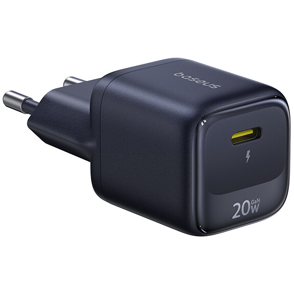 Сетевое зарядное устройство Baseus EnerFill FN22 20W Black - E0122802 - фото 3