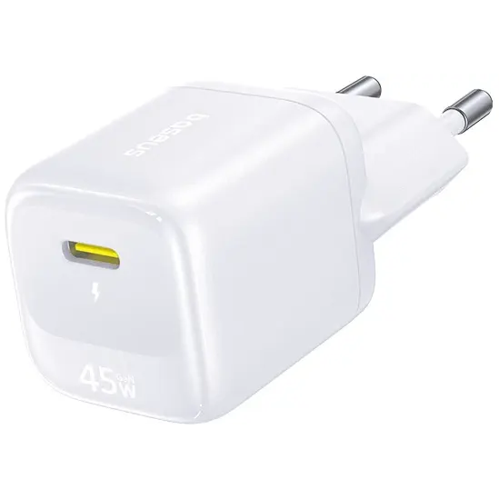 Сетевое зарядное устройство Baseus EnerFill FN22 45W White - E0123301