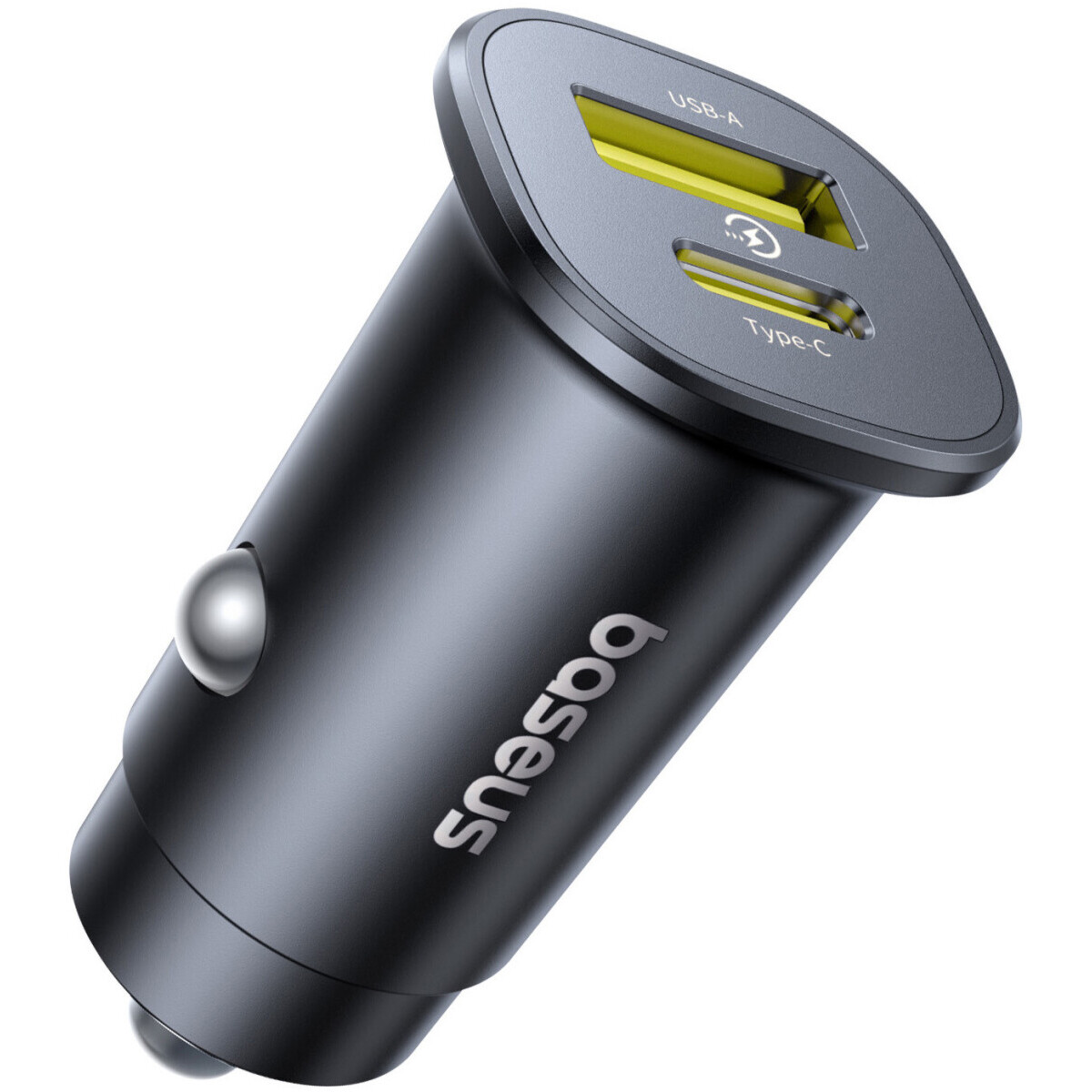 Автомобильное зарядное устройство Baseus GoTrip DP1 C+U Black - C00072300123-00