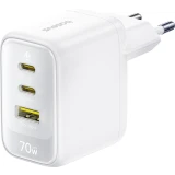Сетевое зарядное устройство Baseus EnerFill FE22 70W Moon White (E0123501)