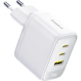 Сетевое зарядное устройство Baseus EnerFill FE22 70W Moon White (E0123501)