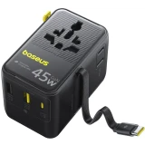 Сетевое зарядное устройство Baseus PicoGo AG11 45W Universal Travel Adapter Black (E0307F00)
