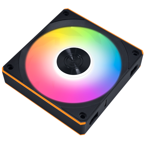 Вентилятор для корпуса Lian Li UNI Fan CL Flex Reverse 120 Black - G9F.12RCL1F1B.R0 - фото 2