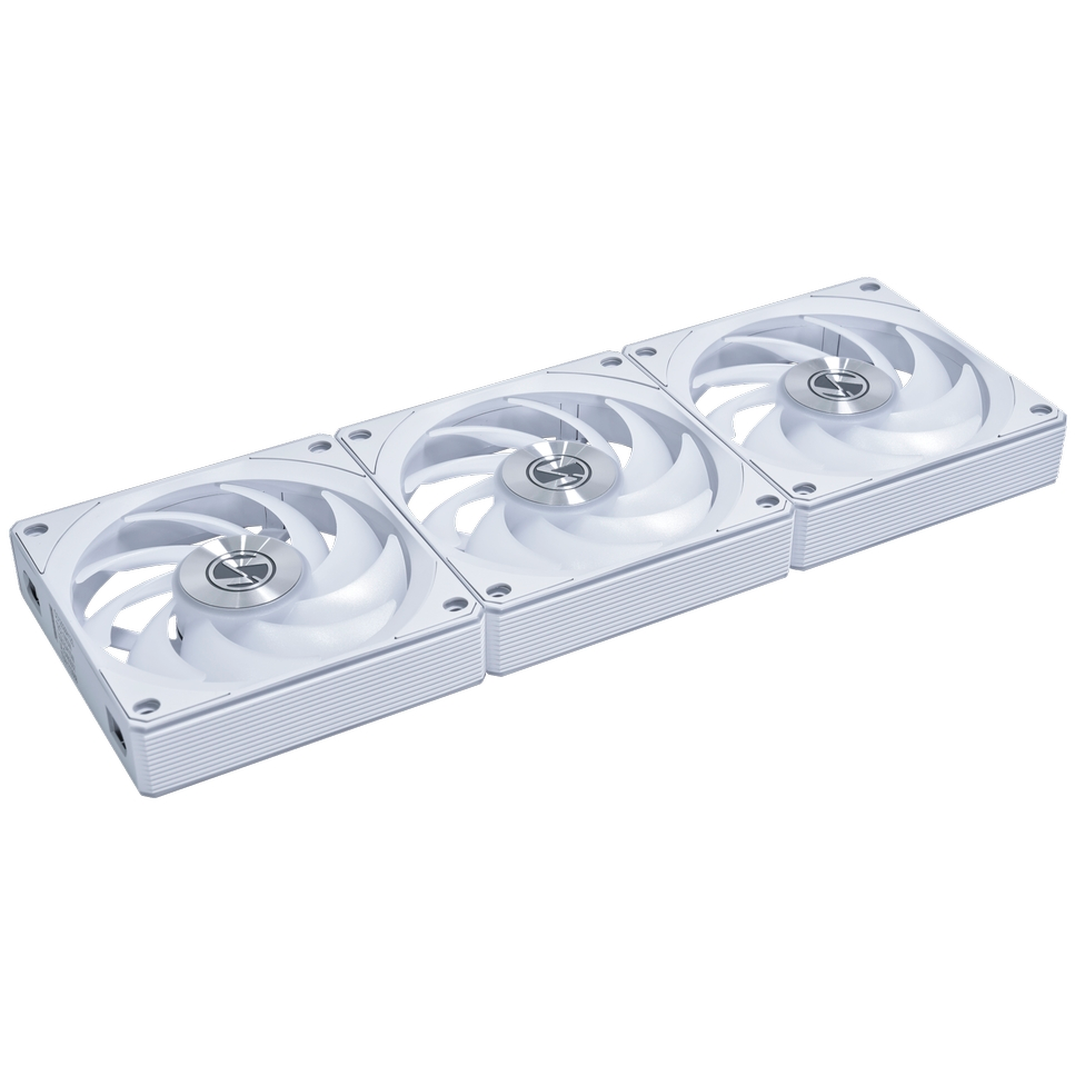 Вентилятор для корпуса Lian Li UNI Fan CL Flex 120 White (3 шт.) - G9F.12CL1F3W.R0 - фото 2