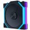 Вентилятор для корпуса Lian Li UNI Fan SL Flex 120 Black (3 шт.) - G9F.12SL1F3B.R0 - фото 3