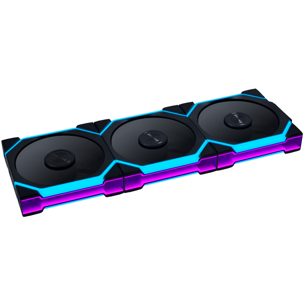 Вентилятор для корпуса Lian Li UNI Fan SL Flex 120 Black (3 шт.) - G9F.12SL1F3B.R0