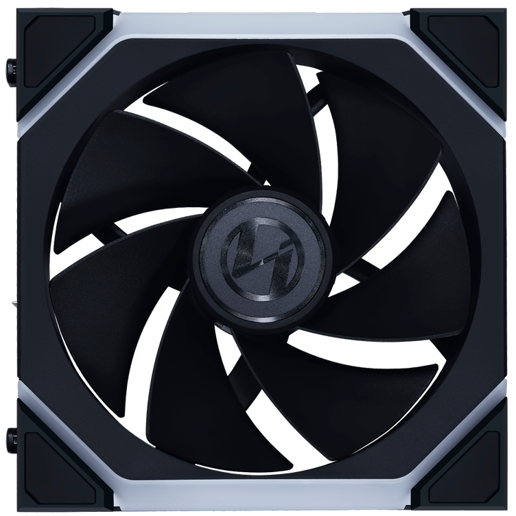 Вентилятор для корпуса Lian Li UNI Fan SL Flex Reverse 120 Black - G9F.12RSL1F1B.R0 - фото 3