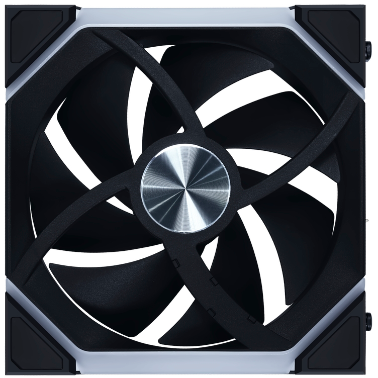 Вентилятор для корпуса Lian Li UNI Fan SL Flex Reverse 120 Black - G9F.12RSL1F1B.R0 - фото 4